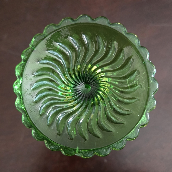 Vintage Trumpet Vase and Bowl - Picture 8 of 16